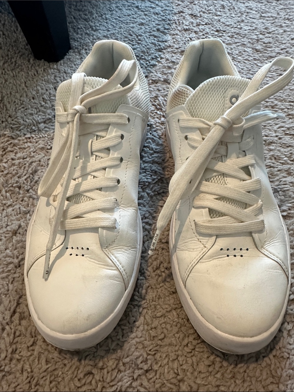 On Running White Athletic Sneakers